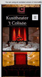 Mobile Screenshot of kusttheater.com